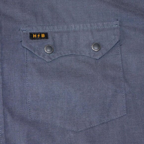 Howler Brothers Dark Gray Casual Button Down Shirt - Picture 7 of 14